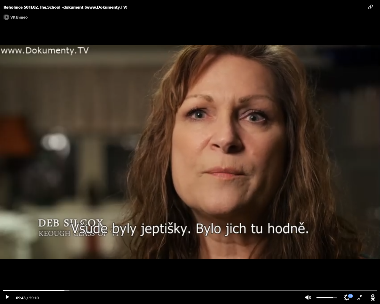 Deb Silcox-ová – bývalá študentka 