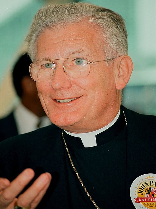 Card. William Henry Keeler - arcibiskup Baltimorskej arcidiecézy 1989 - 2007
